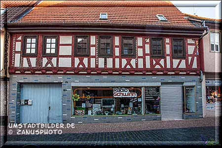 Historisches Geschäftshaus in der Oberen Marktstrasse