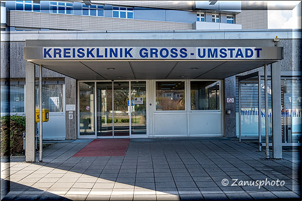 Eingang zur Kreisklinik Gross-Umstadt